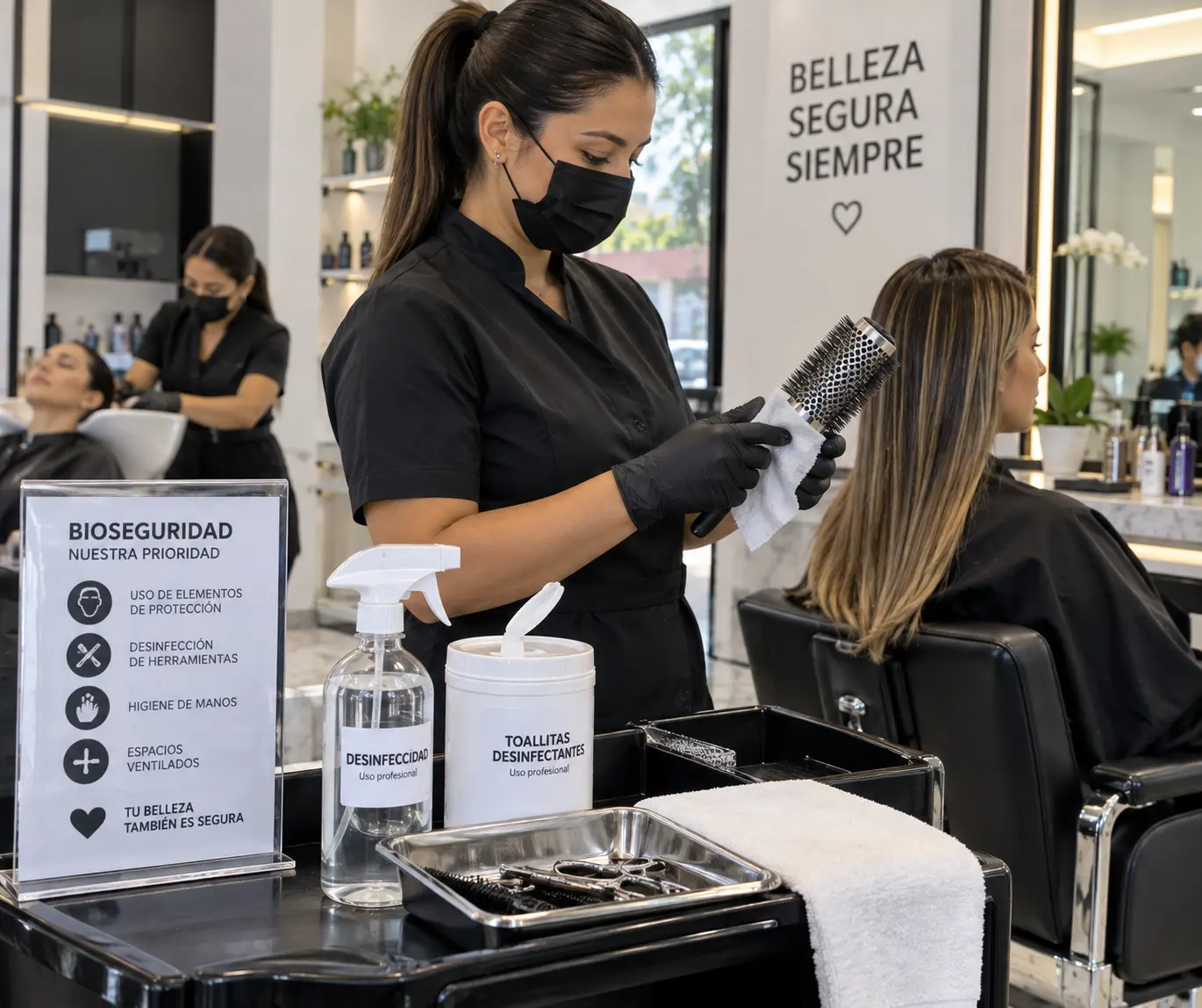 Bioseguridad para centros de estética y peluquería