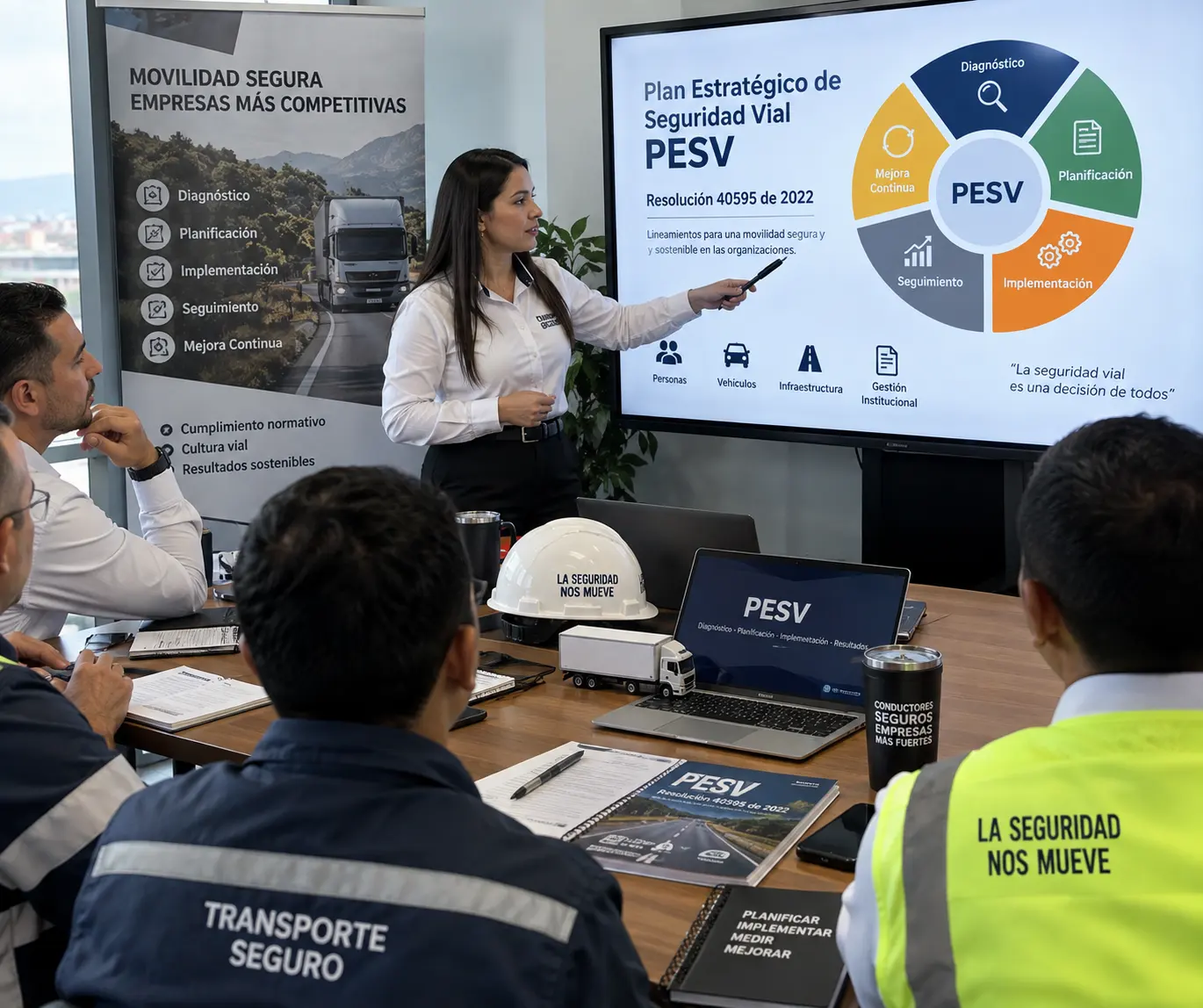 Diseño e implementación de Planes Estratégicos de Seguridad Vial (PESV)